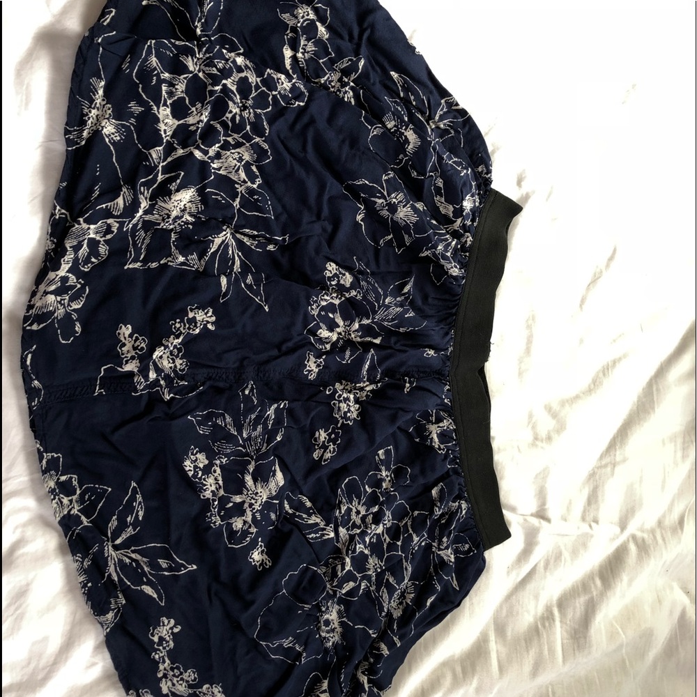 Navy blue skirt
